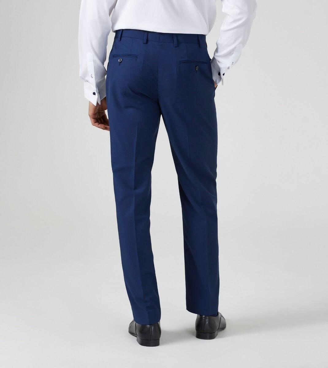 Kennedy Royal Blue Trousers - DUE 26/8/23 - Trousers - - THREADPEPPER