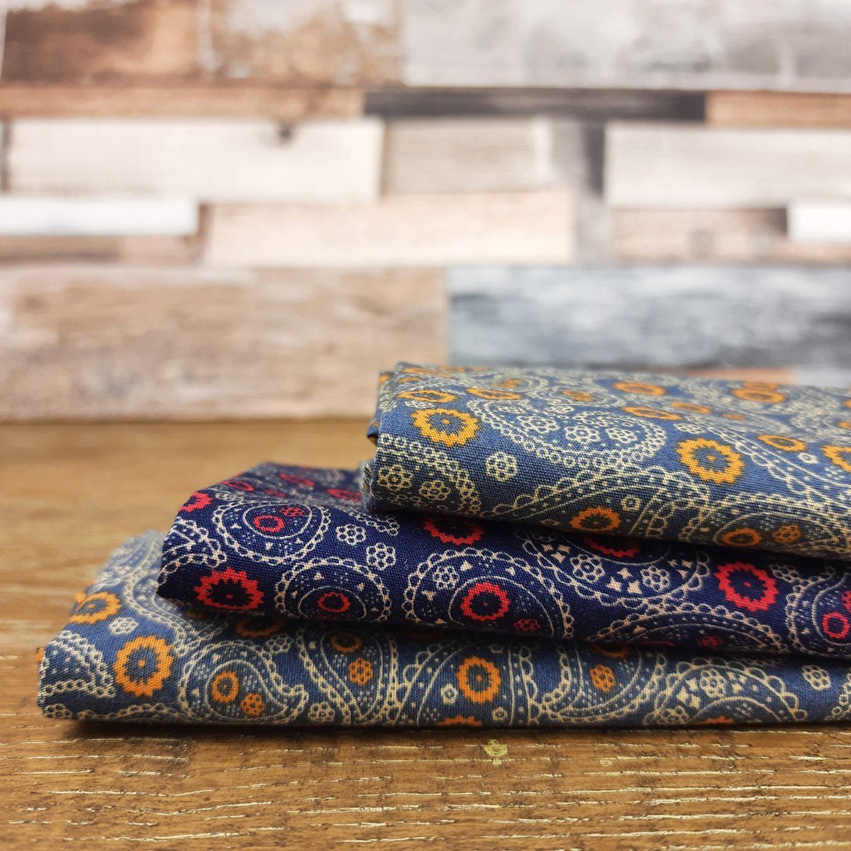 Lace Paisley Cotton Handkerchief Gift Box Set - Handkerchiefs - - THREADPEPPER