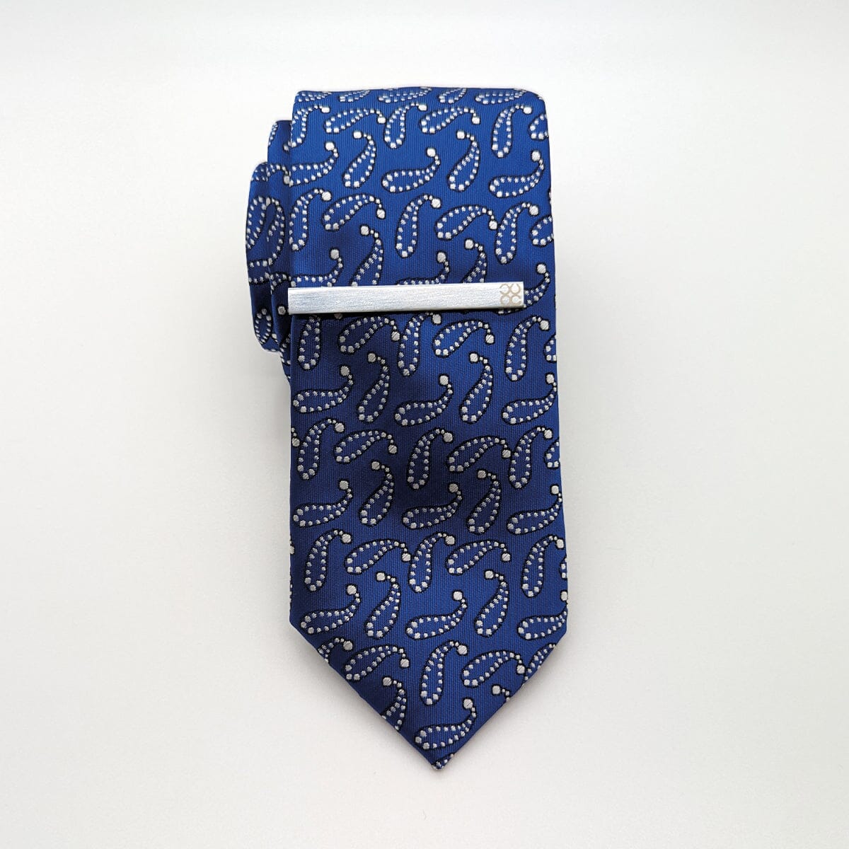 Light Blue Paisley Tie Set - Ties - - THREADPEPPER