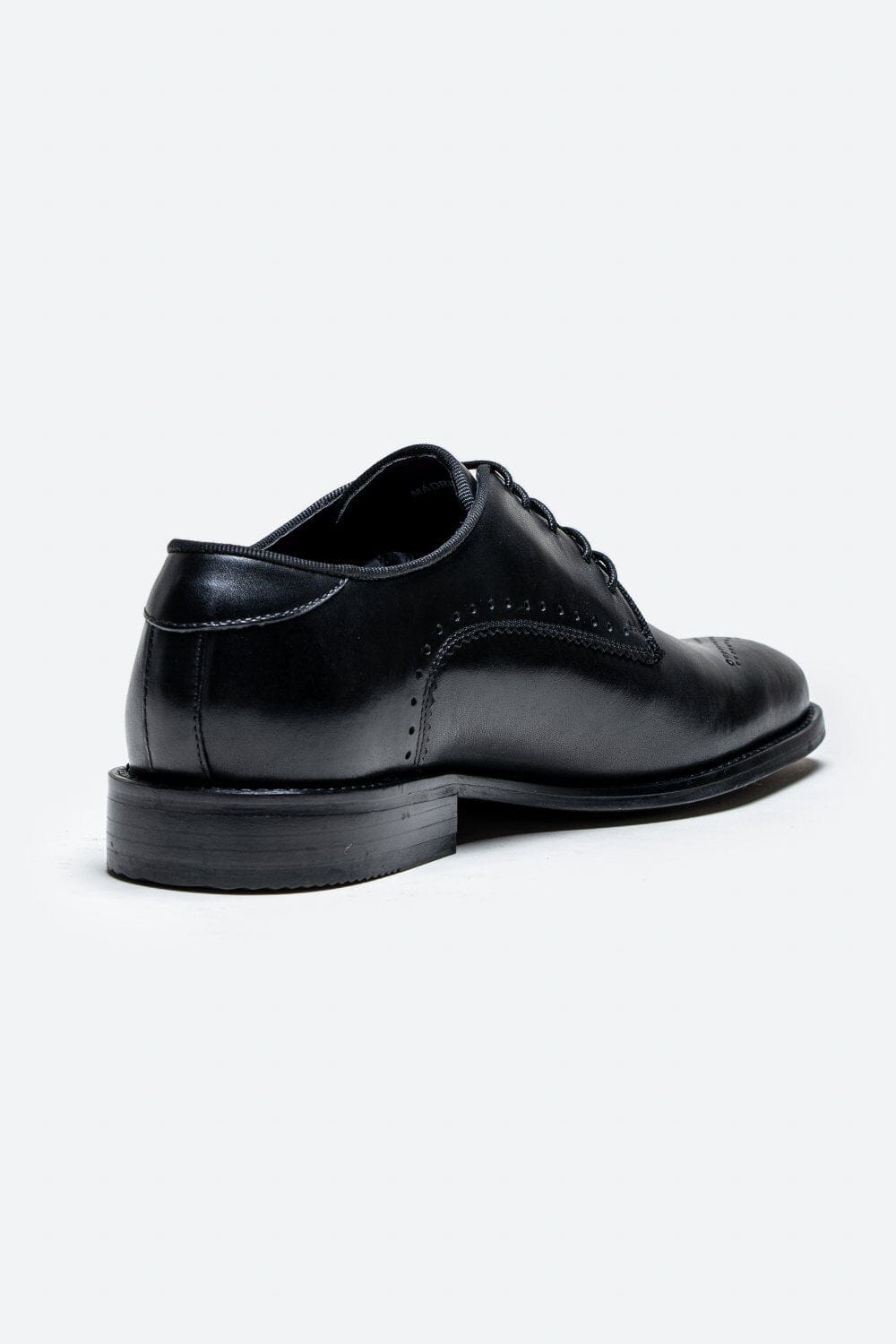 Madrid Black Shoes - Shoes - - THREADPEPPER