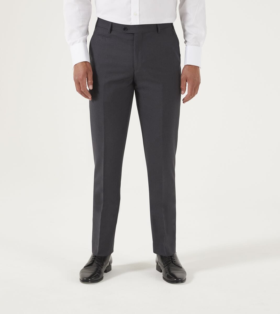 Madrid Charcoal Trousers - DUE 4/9/23 - Trousers - 28R - THREADPEPPER