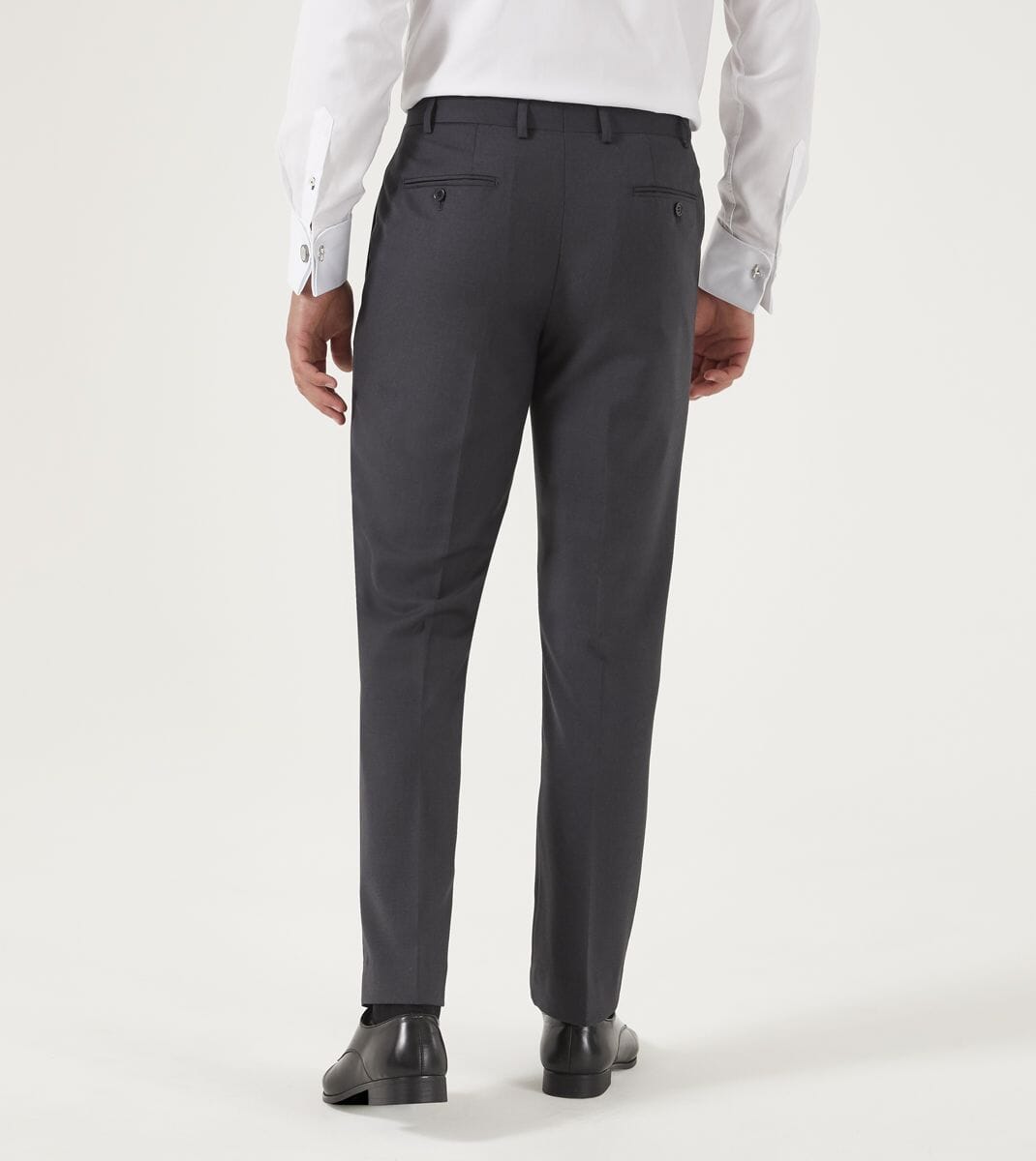 Madrid Charcoal Trousers - DUE 4/9/23 - Trousers - - THREADPEPPER