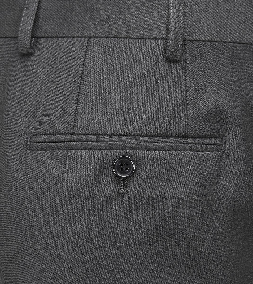 Madrid Charcoal Trousers - DUE 4/9/23 - Trousers - - THREADPEPPER