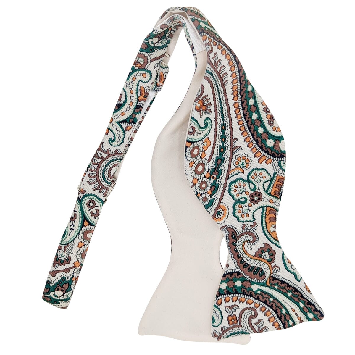 Moorland Paisley Self-Tie Bow Tie - Bow Ties - - THREADPEPPER