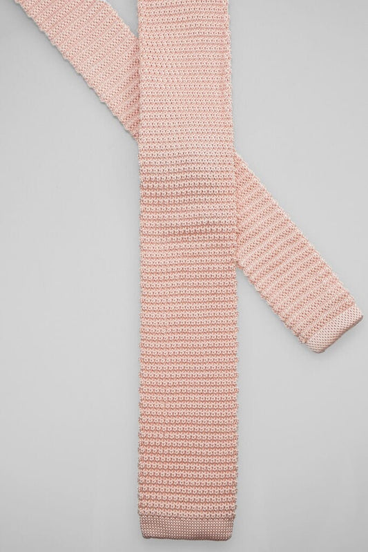 Pink Knitted Tie Set - Ties - - THREADPEPPER