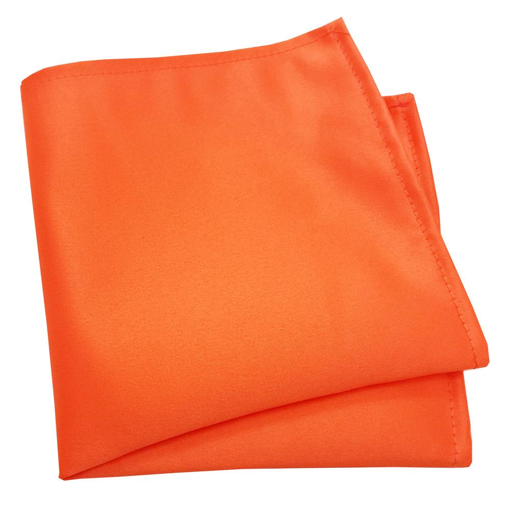 Pumpkin Pocket Square - Handkerchiefs - - THREADPEPPER