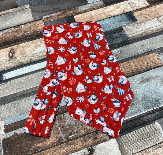 Red Red Robin Christmas Cravat - Cravats - - THREADPEPPER