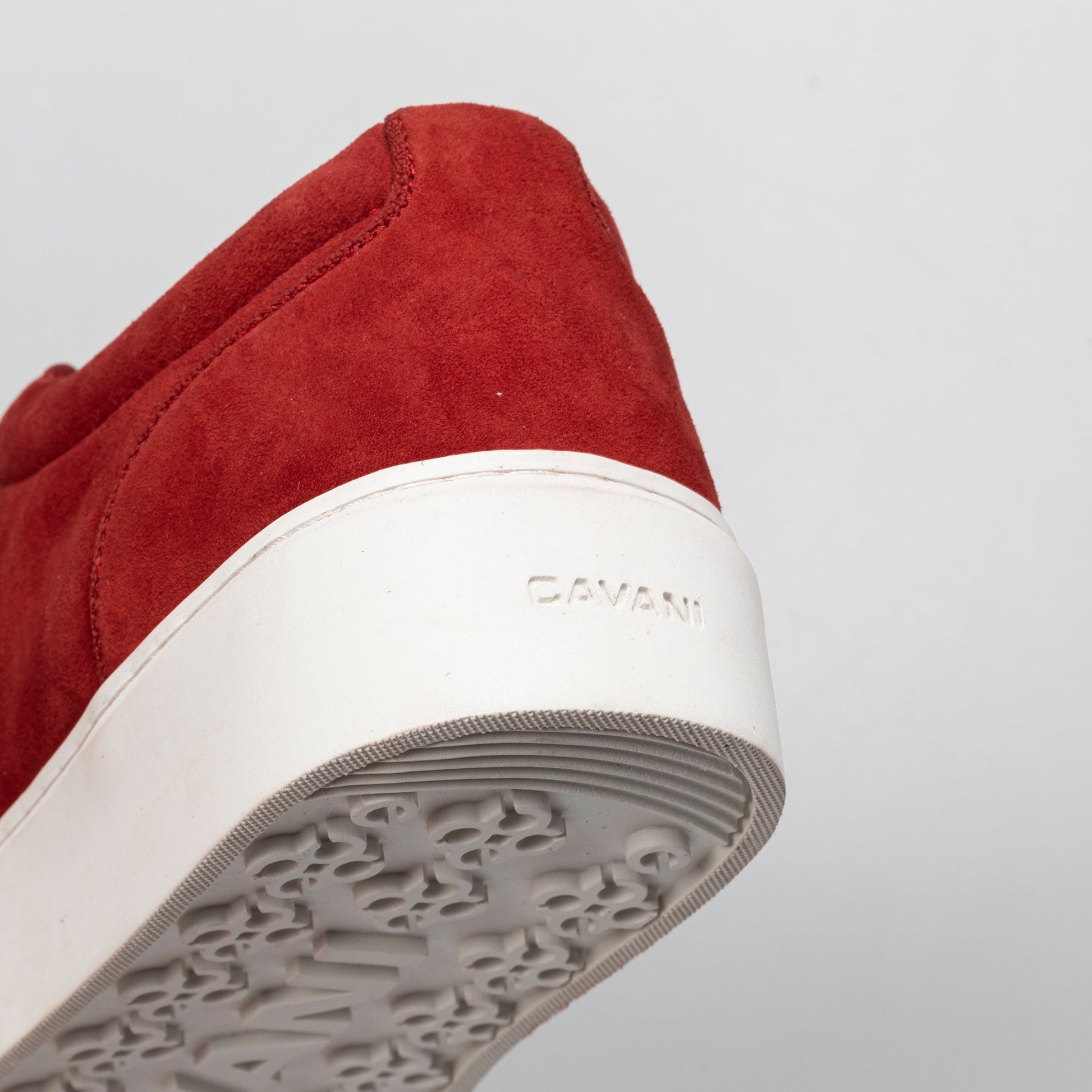 Red Suede Trainers - Trainers - - THREADPEPPER