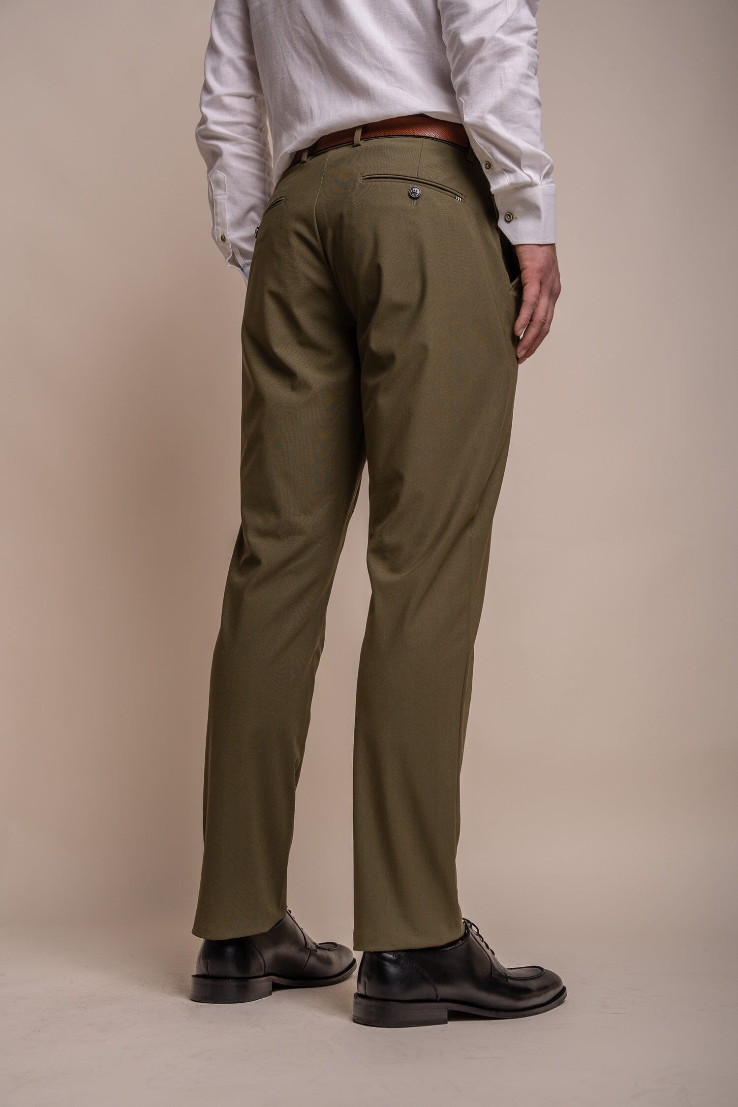 Reed Khaki Trousers - Trousers - - THREADPEPPER