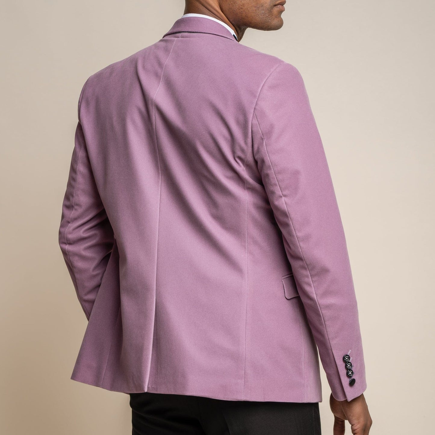 Rosa Lavender Velvet Blazer - Blazers & Jackets - - THREADPEPPER