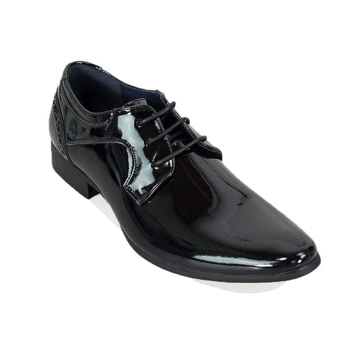 Scott Black Patent Shoes - Shoes - - THREADPEPPER