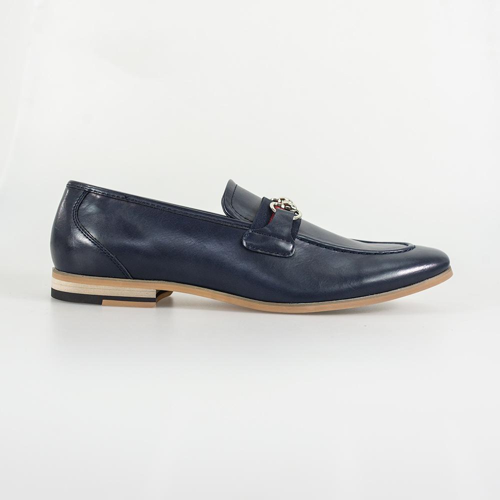 Navy Flash Loafers - STOCK CLEARANCE - Shoes - - THREADPEPPER