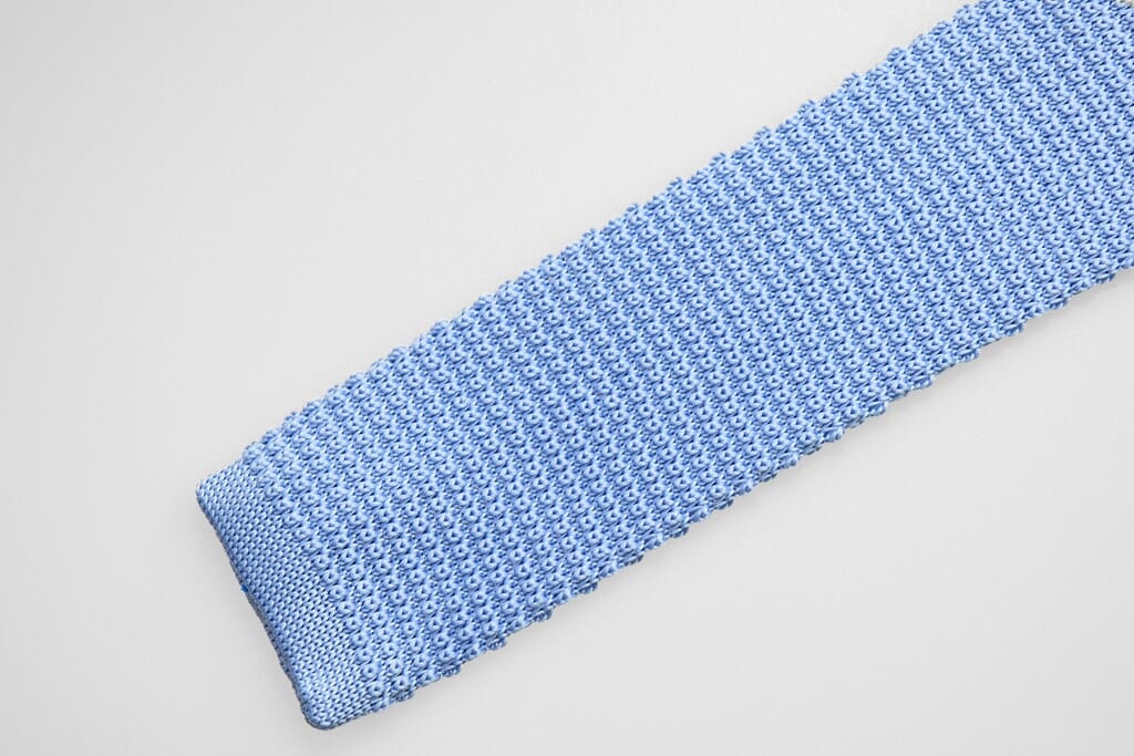 Sky Knitted Tie Set - Ties - - THREADPEPPER