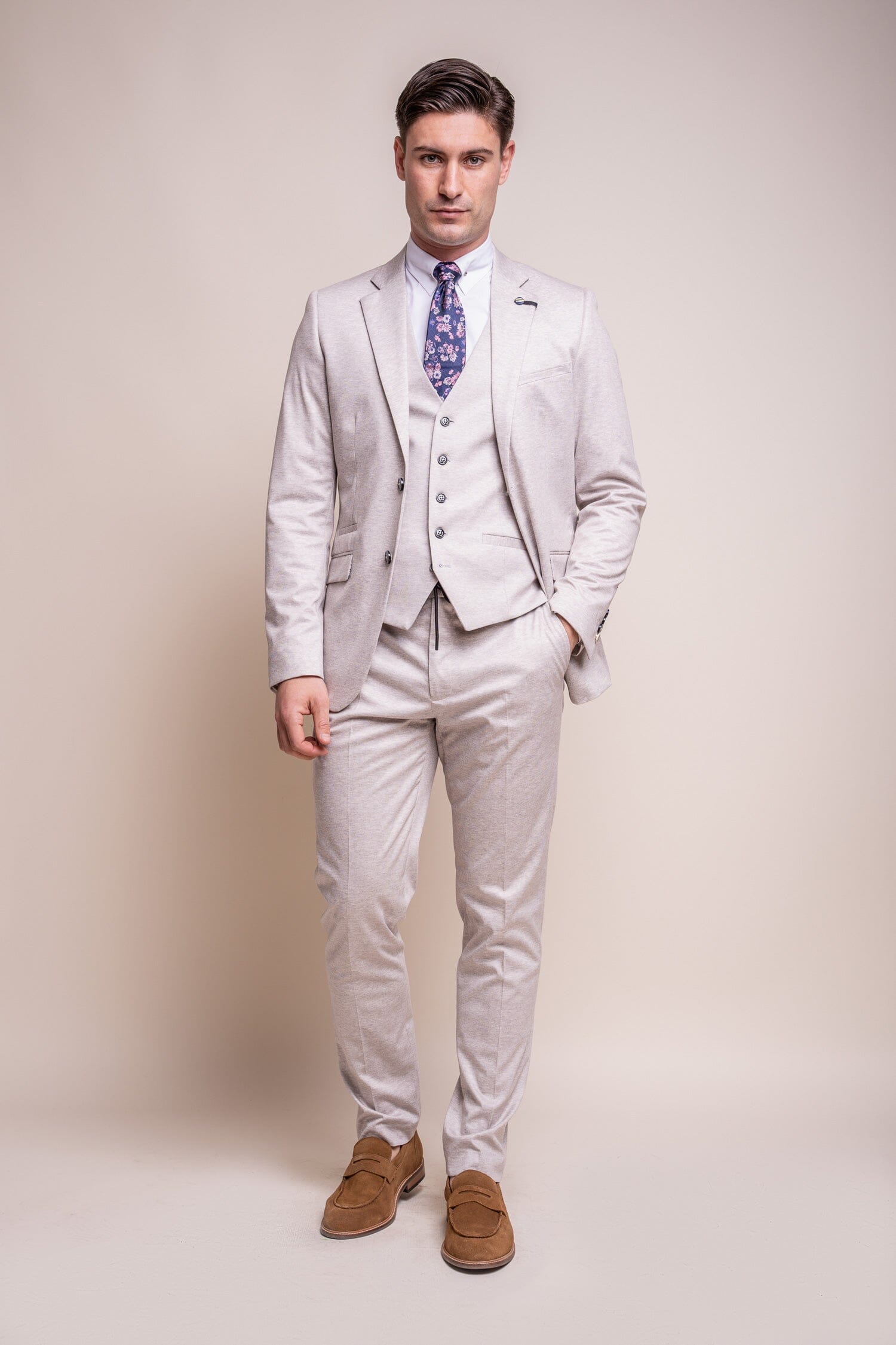 Soft Cream Blazer - STOCK CLEARANCE - Blazers & Jackets Sale - - THREADPEPPER