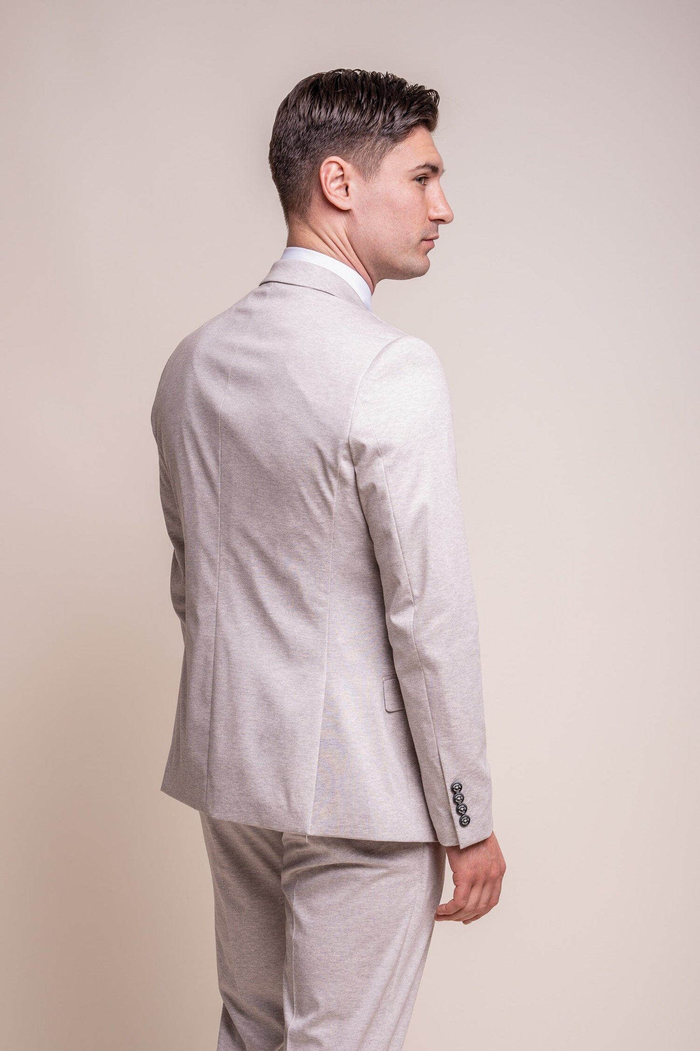 Soft Cream Blazer - STOCK CLEARANCE - Blazers & Jackets Sale - - THREADPEPPER