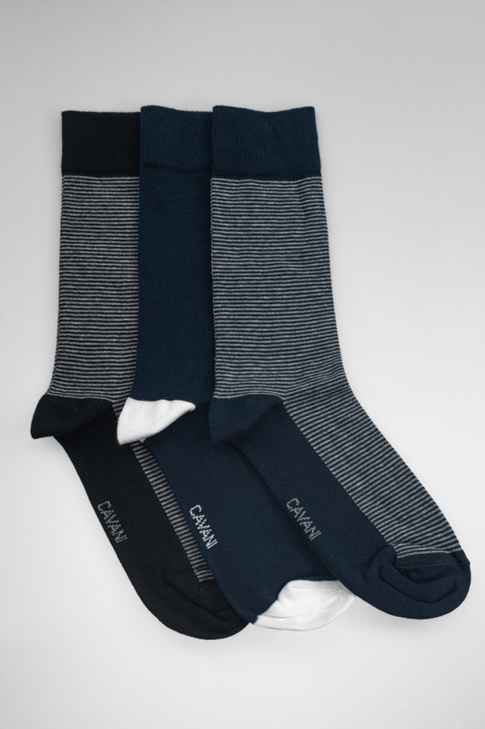 Stark 3-Pack Monochromatic Socks - Socks - - THREADPEPPER