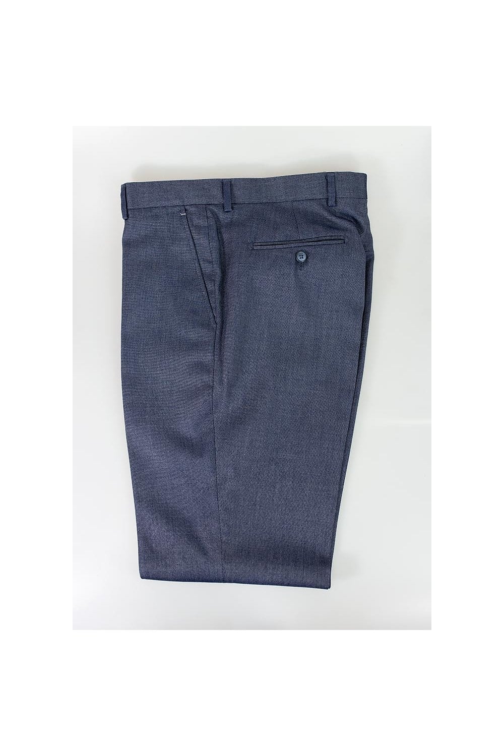 Steel Blue Trousers - STOCK CLEARANCE - Trousers - 38R - THREADPEPPER