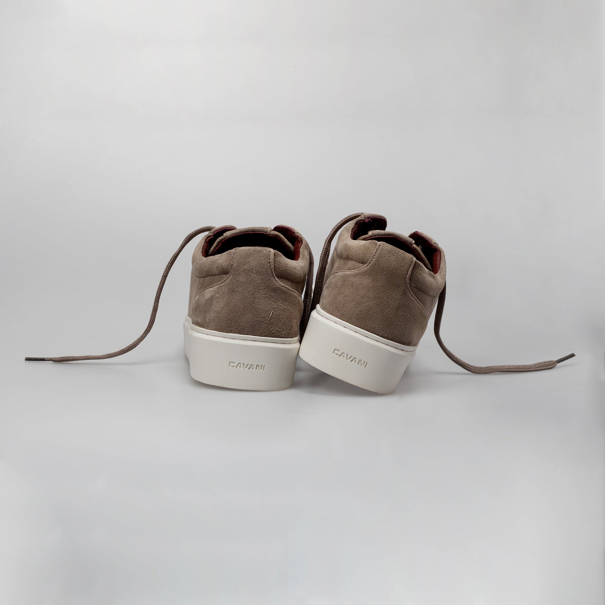 Stone Suede Trainers - Trainers - - THREADPEPPER