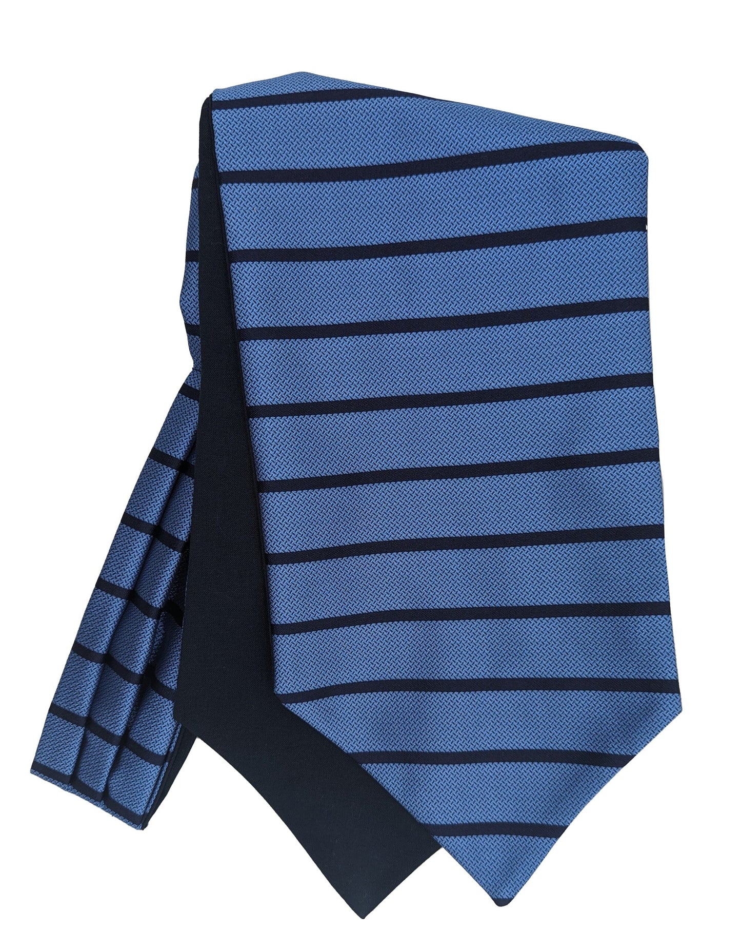 Tallis Stripe Silk Cravat - Cravats - - THREADPEPPER