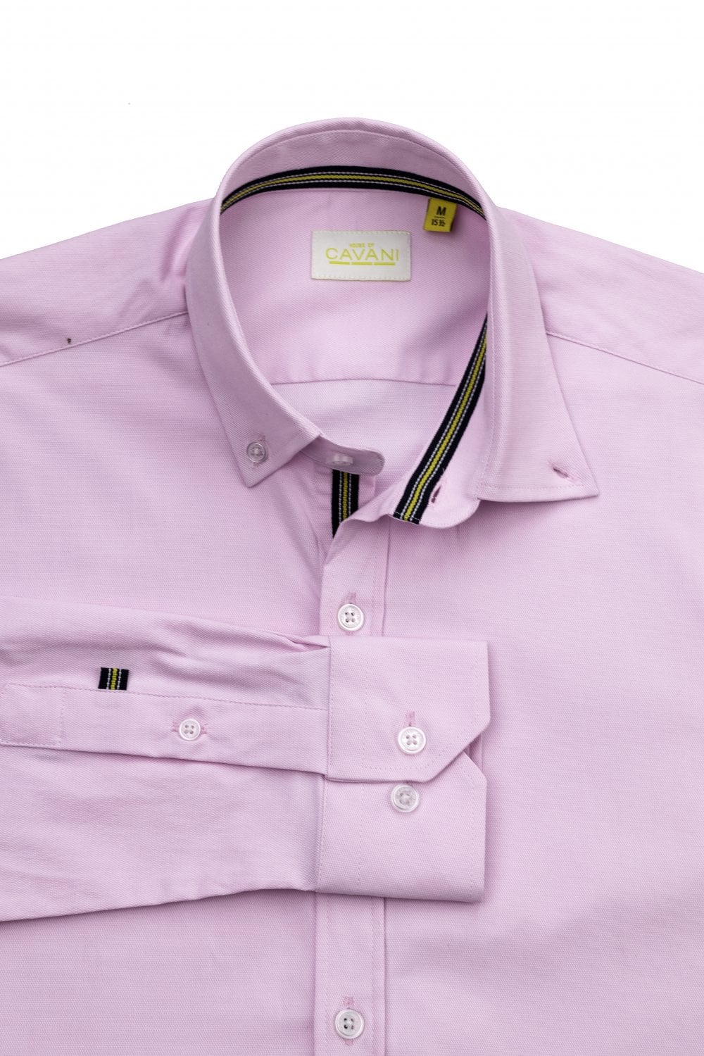 Tessa Pink Cotton Shirt - Shirts - S/14.5 - THREADPEPPER