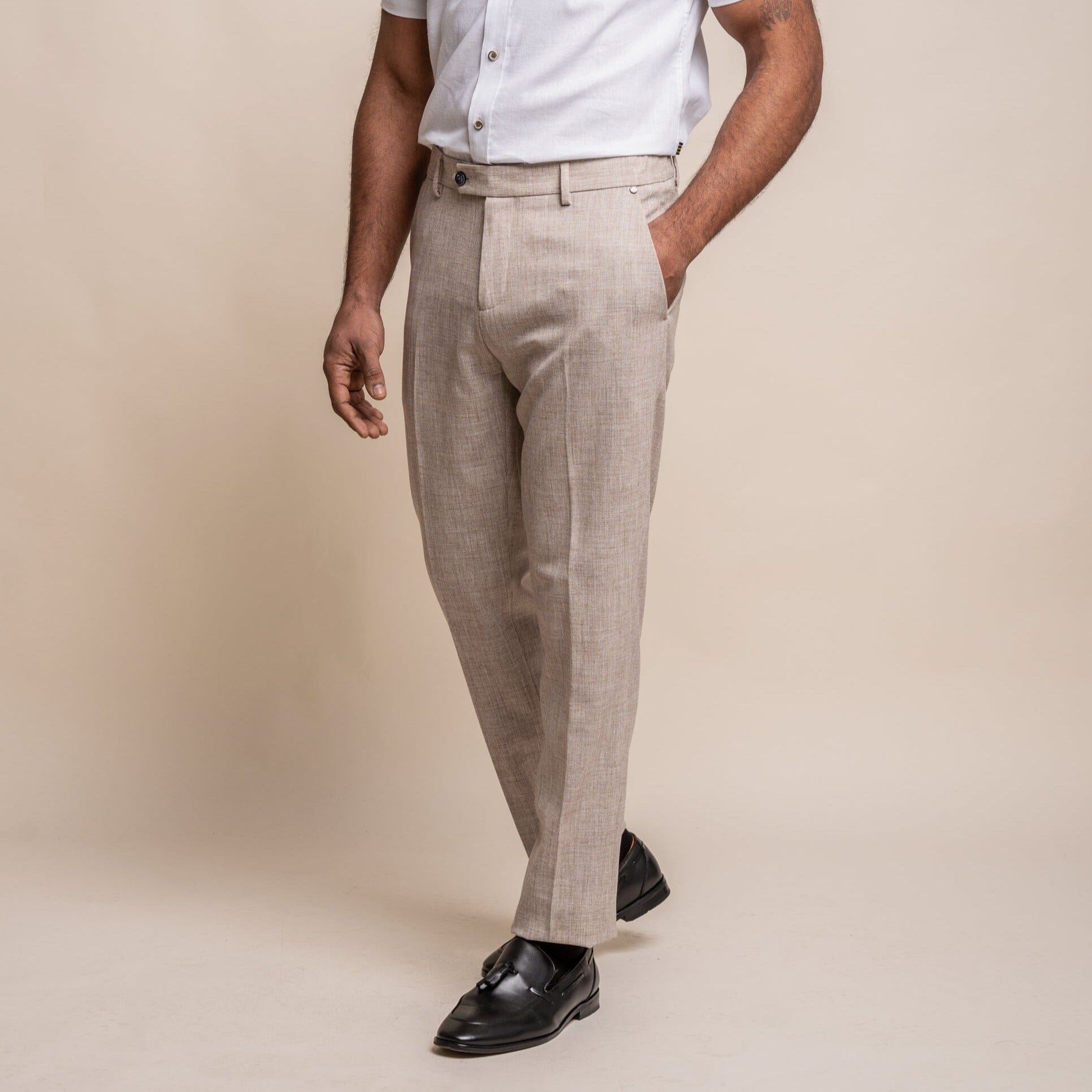 Tokyo Fawn Trousers - Trousers - 30R - THREADPEPPER